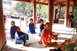 Phú Thọ bảo tồn phong tục cúng Tết cơm mới người Mường