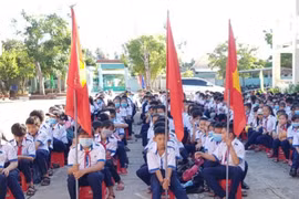 Cà Mau cho trẻ mầm non và học sinh từ lớp 1 đến lớp 7 đến trường