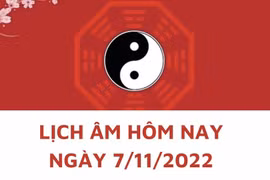 Lịch âm hôm nay: Xem tốt xấu 7/11/2022, tức 14/10/2022 âm lịch