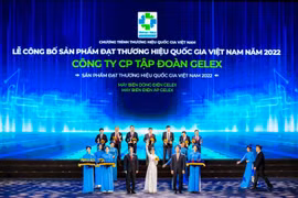 GELEX và các đơn vị thành viên đạt giải thưởng Thương hiệu quốc gia năm 2022