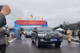 Tuyến cao tốc Cam Lộ - La Sơn chính thức thông xe