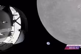 Sứ mệnh Artemis: Phi thuyền Orion đã đến được quỹ đạo mặt trăng