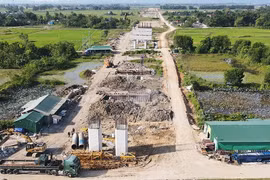 Cao tốc Bắc - Nam đoạn Diễn Châu - Bãi Vọt chưa đạt được tiến độ đề ra