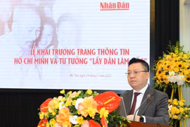 Báo Nhân Dân ra mắt Trang thông tin Hồ Chí Minh và tư tưởng "lấy dân làm gốc"