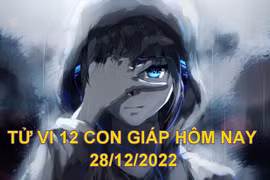 Tử vi hôm nay 28/12/2022, thứ 4 ngày 6/12 âm lịch của 12 con giáp