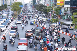 Hà Nội: Tổ chức lại giao thông nhiều nút giao để giảm ùn tắc