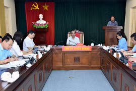 Ông Chẩu Văn Lâm làm Trưởng ban Chỉ đạo phòng, chống tham nhũng, tiêu cực tỉnh Tuyên Quang