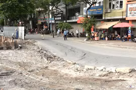 Nguyên nhân sụt lún tại đường bờ sông Tô Lịch