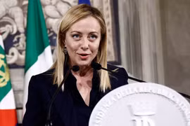 Giorgia Meloni, nữ Thủ tướng đầu tiên của Ý trong lịch sử