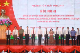 Thành lập Ban Chỉ đạo phòng, chống tham nhũng, tiêu cực TP Hải Phòng