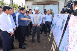 Thủ tướng Phạm Minh Chính khảo sát một số dự án trọng điểm tại Bạc Liêu