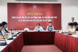 Nâng cao vai trò của báo chí trong thực hiện công tác phổ biến kiến thức và tư vấn phản biện