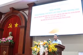 Đẩy mạnh tuyên truyền, phổ biến, đưa Luật Bảo vệ môi trường 2020 vào cuộc sống