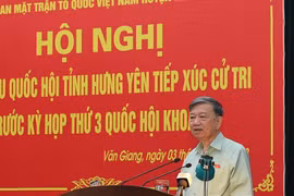 Bộ trưởng Bộ Công an đề nghị giải quyết dứt điểm vấn đề ô nhiễm hệ thống thủy lợi Bắc Hưng Hải