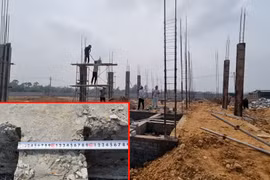 Tam Đảo (Vĩnh Phúc): Công ty TNHH Xây dựng và Thương mại Ninh Bình có dấu hiệu “rút ruột công trình”?