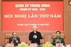 Tổng Bí thư Nguyễn Phú Trọng: Đảng bộ Quân đội phải làm gương, làm mẫu trong toàn Đảng