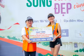 Giải chạy đôi: PNJ đóng góp 200 triệu đồng cho hoạt động thiện nguyện  