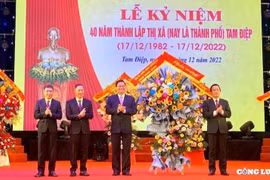 Ninh Bình: Xây dựng TP Tam Điệp trở thành đô thị năng động, hiện đại