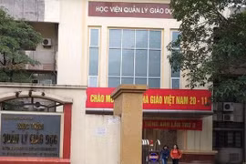 Học viện Quản lý giáo dục buông lỏng quản lý, thiếu trách nhiệm, làm trái quy định của Đảng, Nhà nước