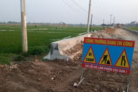 Khắc phục những tồn tại thuộc dự án nâng cấp đường giao thông xã Liệp Tuyết