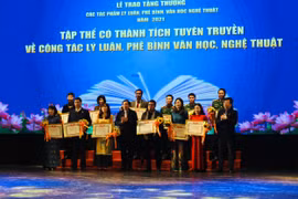 20 tác phẩm lý luận, phê bình văn học, nghệ thuật được trao tặng thưởng
