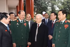 Tổng Bí thư Nguyễn Phú Trọng dự Đại hội đại biểu toàn quốc Hội Cựu chiến binh Việt Nam lần thứ VII