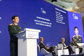 Đại tướng Phan Văn Giang phát biểu tại Đối thoại Shangri-La 2022
