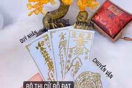 Linh phù thi cử,  bùa phong thủy cầu đỗ đạt “bủa vây” sĩ tử