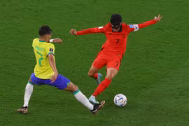 Thắng đậm Hàn Quốc 4-1, Brazil nhảy Samba vào tứ kết World Cup 2022