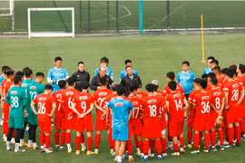 HLV Park Hang Seo loại 4 cầu thủ trước giải đấu AFF Cup 2022