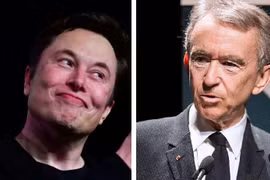 Musk mất danh hiệu giàu nhất thế giới vào tay ông chủ của LVMH