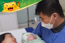 Những công dân nhí đầu tiên của năm Nhâm Dần chào đời khỏe mạnh