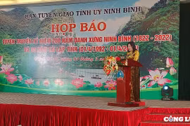Ninh Bình: Công bố chương trình kỷ niệm 200 năm danh xưng Ninh Bình và 30 năm tái lập tỉnh