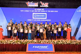 Eurowindow dẫn đầu Top 5 Công ty vật liệu xây dựng uy tín năm 2022