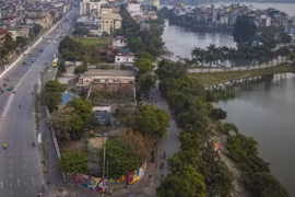 Nhiều dự án công viên ở Hà Nội đang “đắp chiếu”