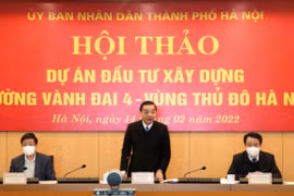 Xây dựng dự án đường Vành đai 4 với 8 nút giao chính, 3 cầu vượt sông