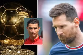 Ronaldo được đề cử Quả bóng vàng, Messi bị loại