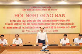 Tăng cường kiểm tra, rà soát để tạo chuyển biến mạnh mẽ từ Thành phố tới cơ sở