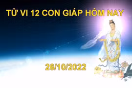 Tử vi hôm nay 26/10/2022, thứ 4 ngày 2/10 âm lịch của 12 con giáp