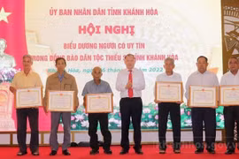 Khánh Hoà: Biểu dương 88 người có uy tín trong đồng bào dân tộc thiểu số