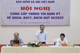 BHXH Việt Nam tổ chức Hội nghị cung cấp thông tin định kỳ về BHXH, BHYT, BHTN quý III/2022