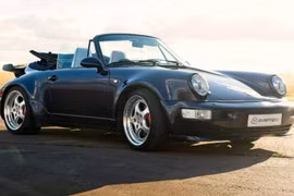 Porsche 964 Cabriolet được Everrati "hô biến" thành xe điện