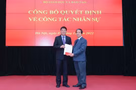 Bộ Giáo dục và Đào tạo có tân Cục trưởng Cục quản lý chất lượng