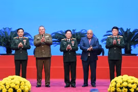 Trao Huân chương của Cộng hòa Cuba tặng các cán bộ quân đội Việt Nam