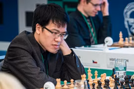 Kỳ thủ Lê Quang Liêm bứt phá ở Generation Cup