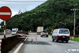 Quốc lộ 1A qua Phú Yên xuống cấp, hư hỏng là do... mưa bão