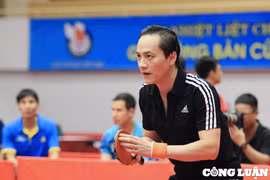 Ngày thi đấu cuối hứa hẹn nhiều hấp dẫn tại Giải Bóng bàn Cúp Hội Nhà báo Việt Nam lần thứ XV