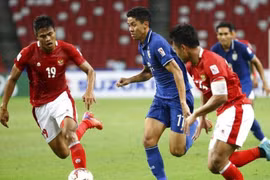 Thái Lan chia điểm với Indonesia trong thế mất người