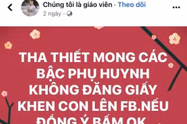 Có nên “khoe” thành tích học tập của con trẻ lên mạng xã hội ?