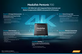 MediaTek ra mắt Chipset Pentonic 700 cho Smart TV 4K 120Hz cao cấp